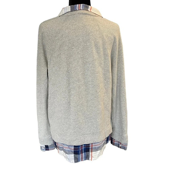 Soft Joie Diadem Sweater in Heather Grey & Porcelain size Medium Revolve - Picture 8 of 10